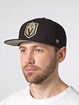 Бейсболка 47 BRAND арт. H-NSHOT31WBP-BK Vegas Golden Knights NHL (черный)